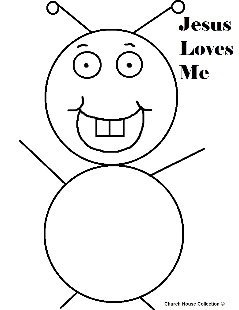 Jesus Loves Me Coloring Pages For Preschoolers - You are free to share